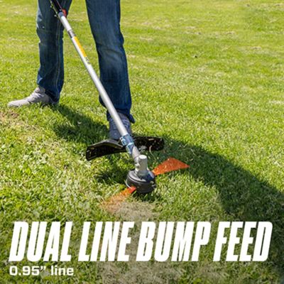 Image showing 11 th Senix 17.7 in. 26.5cc Straight Shaft Gas String Trimmer with 4-Cycle Engine