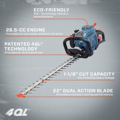 Image showing  22 in. 26.5cc Gas Hedge Trimmer