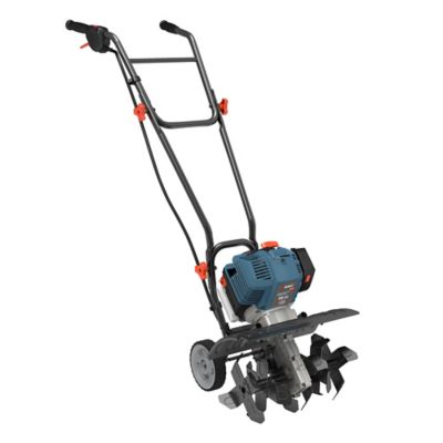 Image showing 6 th Senix 15 in. 6-Tine Gas-Powered 46cc 4-Cycle Tiller Cultivator, 8 in. Tilling Depth