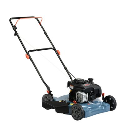 Senix 20 in. 125cc 4-Cycle Gas-Powered Push Lawn Mower with Side Discharge, Briggs & Stratton Engine, 5-Position Height Level