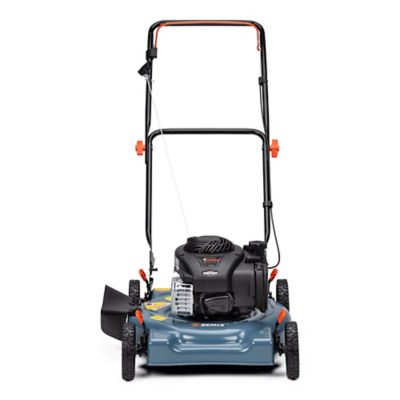Image showing  20 in. 125cc 4-Cycle Gas-Powered Push Lawn Mower with Side Discharge, Briggs & Stratton Engine, 5-Position Height Level