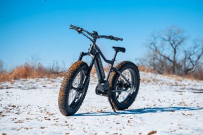 Image showing  The Rambo Rebel 1000W Full Frame Electric Hunting Bike - Matte Black & Grey, 1000 XP-BGY Biclycle