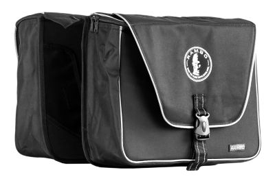 Rambo Double Saddle Accessory Bag, Black