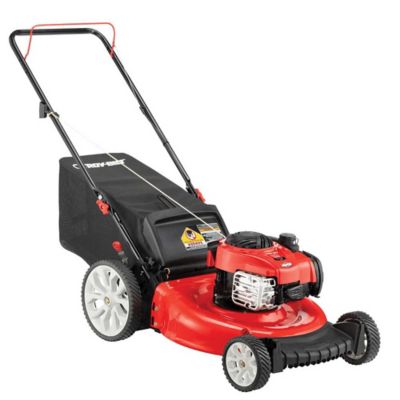 Troy-Bilt 21 in. 140cc 2N1 Gas-Powered Push Lawn Mower, Bag/Mulch