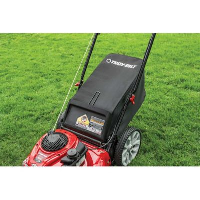 Image showing 6 th Troy-Bilt 21 in. 140cc 2N1 Gas-Powered Push Lawn Mower, Bag/Mulch