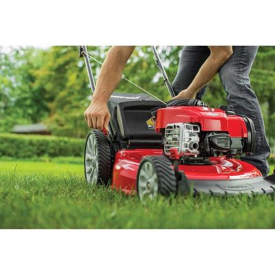 Image showing 8 th Troy-Bilt 21 in. 140cc 2N1 Gas-Powered Push Lawn Mower, Bag/Mulch