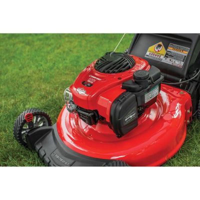 Image showing 9 th Troy-Bilt 21 in. 140cc 2N1 Gas-Powered Push Lawn Mower, Bag/Mulch