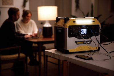 Image showing 5 th Champion Power Equipment 3,200/1,600-Watt Lithium-Ion Solar Generator Portable Power Station Backup Battery, 1,638Wh