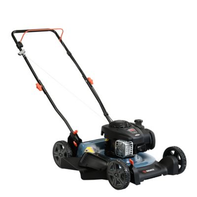 Senix 21 in. 125 Cc 4-Cycle Gas Powered Push Lawn Mower, LSPG-M3