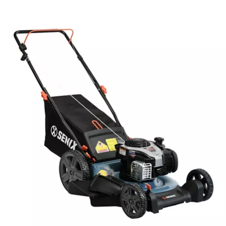 Senix 21-in 140 cc 4-Stroke Gas Push Lawn Mower Push Lawn Mowers