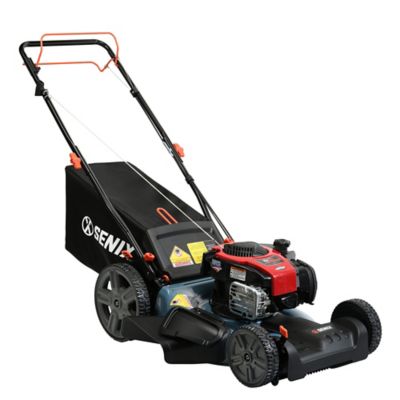 Senix 21 in. 150cc 4-Cycle Gas Powered Single Speed Self-Propelled Lawn Mower, LSSG-M1