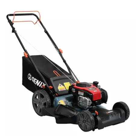 Senix 21 in 150 cc 4-Cycle Gas Powered Single Speed Self-Propelled Lawn Mower LSSG-M1 Self Propelled Mowers