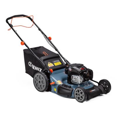 Senix 22 in. 163cc 4-Cycle Gas-Powered RWD Self-Propelled Lawn Mower, 3-In-1, 1-Step Start, One Lever Height Adjustment