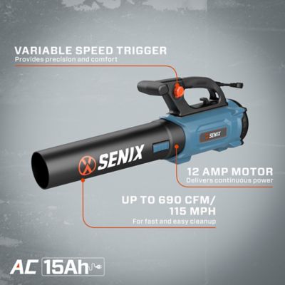 Image showing  115 MPH/690 CFM 12A Corded Handheld Leaf Blower