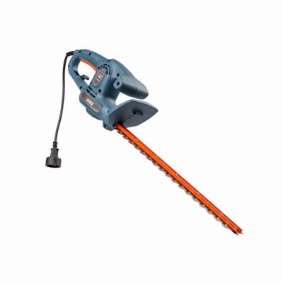 Senix 21-Inch 3.8 A Corded Hedge Trimmer, Double Sided Blade, 3/4 in. Cut Capacity, Blade Cover Included, HTE3.8-L