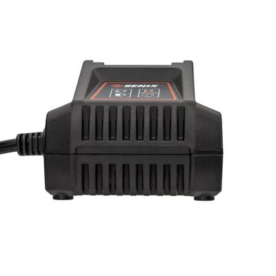 Image showing  20V Max 2.0 Ah Lithium Ion Battery Charger, Power Station with Light Indicator and Wall Mount X2 Batteries