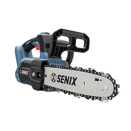 Sprede Fellow Sammenligne Senix 20 Volt Max 10 in. Cordless Brushless Top Handle Chainsaw Tool Only,  CSX2-M1-0 at Tractor Supply Co.