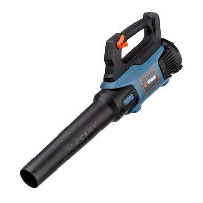 Senix 20 Volt Max* Cordless Leaf Blower, Up to 350 CFM and 80 MPH, Variable Speed, Lightweight, (Tool Only) BLAX2-M-0