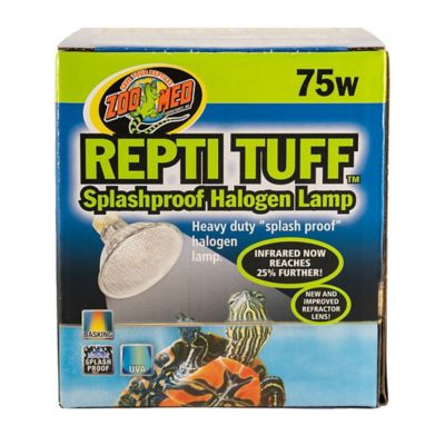 Image showing  Repti Tuff Splashproof Halogen Lamp, 75W