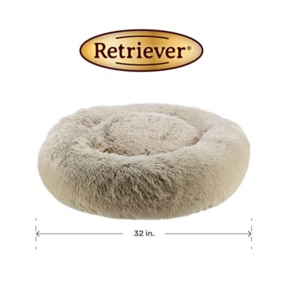 Image showing  Faux Fur Donut Pet Bed, 32 in.
