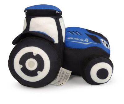 Image showing  Blue New Holland T7 Tractor Plush Toy, Small Size