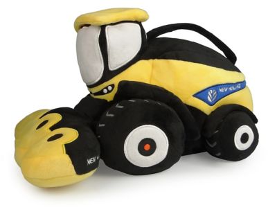 Image showing  Yellow New Holland Forage Cruiser Harvester Soft Plush Toy, UHK1158