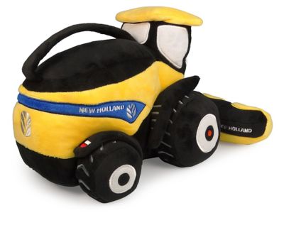 Image showing  Yellow New Holland Forage Cruiser Harvester Soft Plush Toy, UHK1158