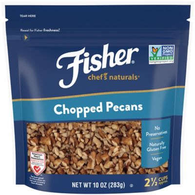 Fisher Chopped Pecans, 10 oz.