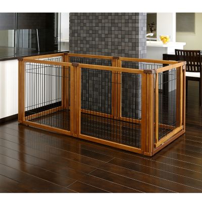 Image showing 5 th Richell 6-Panel Convertible Elite Pet Gate