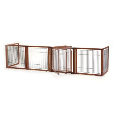 Image showing 6 th Richell 6-Panel Convertible Elite Pet Gate