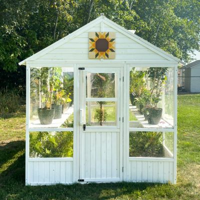 Image showing  Greenhouse Shade - Sunflower Quilt, ZGQ-003