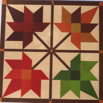 Image showing  Greenhouse Shade - Four Seasons Quilt, ZGQ-004