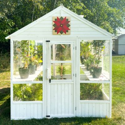 Image showing  Greenhouse Shade - Pionsettia Quilt, ZGQ-005