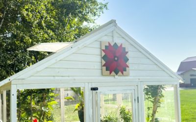 Image showing  Greenhouse Shade - Pionsettia Quilt, ZGQ-005
