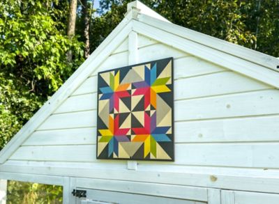 Image showing  Greenhouse Shade - Rainbow Colors Quilt, ZGQ-006