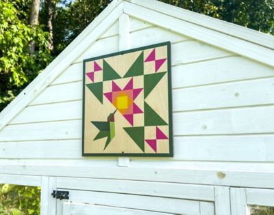 Image showing  Greenhouse Shade, Hummingbird Quilt