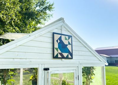 Image showing  Greenhouse Shade - Blue Jay Quilt, ZGQ-008