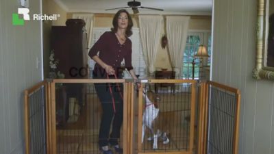 Image showing  Convertible Elite Pet Gate Door Panel, White