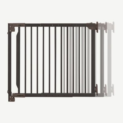 Image showing  Expandable Walk-Through Wooden Pet Gate