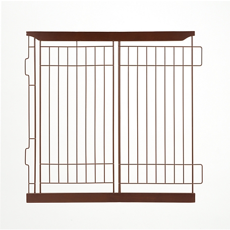 Richell Expandable Pet Crate Divider in Dark Brown