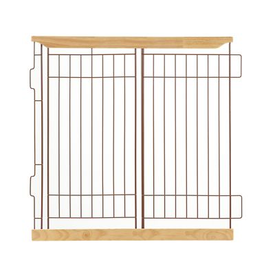 Richell Expandable Pet Crate Divider, Medium, Natural Brown