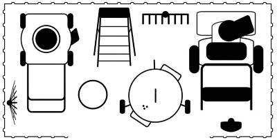 Image showing 9 th Scotts 10 x 4ft. Garden Storage Shed