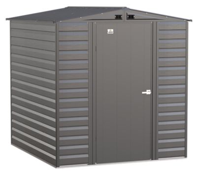 Arrow Elite Steel Storage Shed, 10 x 12, Anthracite, EG1012AN