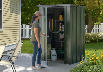 Image showing  4 ft. x 3 ft. Garden Storage Cabinet