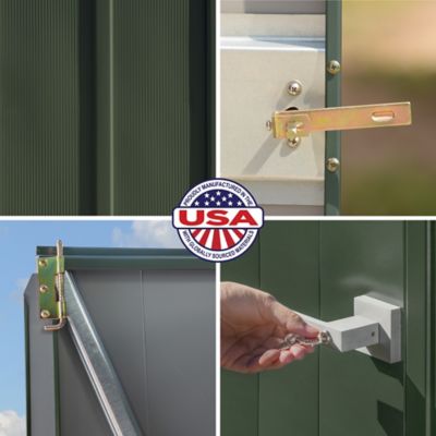 Image showing  4 x 3ft. Garden Storage Cabinet