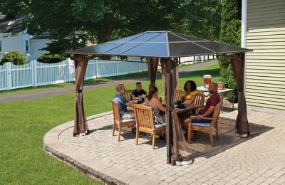 Image showing  10 ft. x 12 ft. Sycamore Gazebo