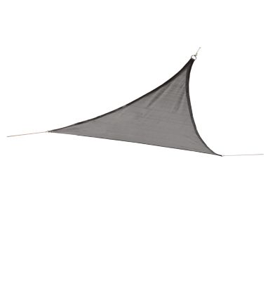 ShelterLogic 16 ft. Triangle Gray Shade Sail, 25619