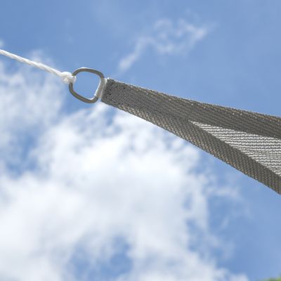 Image showing  16 ft. Square Gray Shade Sail