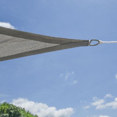 Image showing 5 th ShelterLogic 16 ft. Square Gray Shade Sail