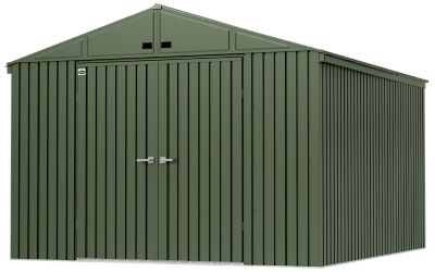 Image showing  Lawn Care Storage Shed, 10 x 12, Green, STTEG1012